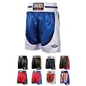 Ringside Pro-Style Boxing Trunks, Satin Shorts for Men and Women, Ideal for Boxing, MMA, Muay Thai