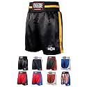 Ringside Pro-Style Boxing Trunks, Satin Shorts for Men and Women, Ideal for Boxing, MMA, Muay Thai