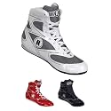 Ringside Undefeated Boxing Shoes, Synthetic Leather Shoes for Men and Women, Lightweight, High-Top Ankle Shoes for Boxing, Workout, Training, and Competition, Available in Different Sizes (2-13)