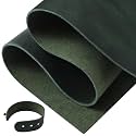 RingSun 123939X243939 Green Leather Sheets for Crafts