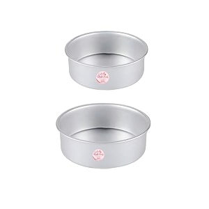 aluminium mini round cake pan tin mould 5 amp 6 -inches x 3 inches height