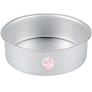 aluminium round cake mould cake pan cake tin 9 inches for baking 15 kg - 1500 grams for oven