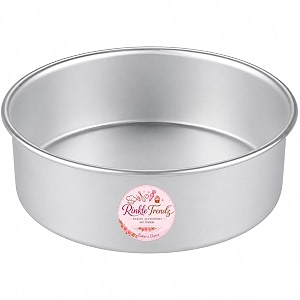 aluminium round cake pan tin mould 6-inches x 3 inches height