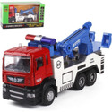 RINMAY Towing Truck Toy with Light and Sound, Pull Back Tow Vehicle Toys.