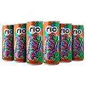 Rio Blueberry Bubbly Fruit Drink Can | Soft Drink | Exotic Fruit Juice + Fizz | Rich In Vitamin C and Honey | Pack of 6 | 250 ml