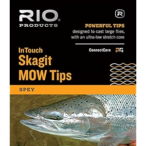 rio fly fishing intouch skagit mow extra heavy tip 539 t-17539 float fishing line blackgray