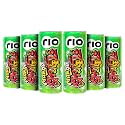 Rio Raw Mango Bubbly Fruit Drink Can | Soft Drink | Exotic Fruit Juice + Fizz | Rich In Vitamin C and Honey | Pack of 6 | 250 ml