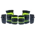 Protective Set Guard Protection kit with Knee, Elbow and Wrist Guards (Set of 6) Suitable to Kids of Age 6-16 Years for Skating, Cycling, Roller Skating (Green, Small (Upto 7 Years))