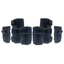 Protective Set Guard Protection kit with Knee, Elbow and Wrist Guards (Set of 6) Suitable to Kids of Age 6-16 Years for Skating, Cycling, Roller Skating (Black, Small (Upto 7 Years))
