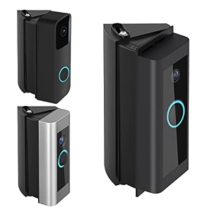 riovo adjustable 30 to 55 degree doorbell angle mount compatible with video doorbell wiredpropro 2 replacement angle adjustment adapter mounting bracket wedge kit