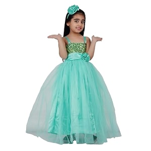 Ripening Baby Girls Net Fit Flare