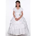 Ripening Baby Girls V-Nack Satin Fit and