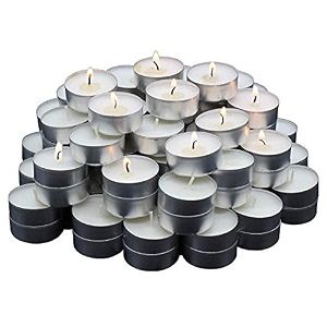 ripp parrafin wax candles tea light unscented wax tealight candles smokeless candles unscented candles diwali candles candle for home decor buring time 8-9 hours pack of 50