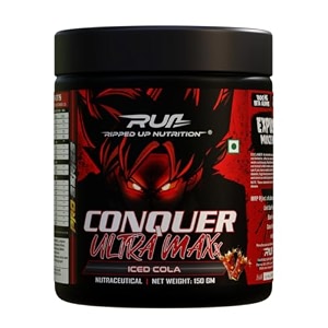 ripped up nutrition conquer ultra maxx- pre workout- 150 gmiced colapowder1 count15 servings