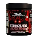 Ripped Up Nutrition Conquer Ultra Maxx- Pre workout- (150gm, Watermelon Mint, powder, 1 count, 15 Servings)