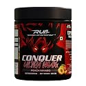 Ripped Up Nutrition Conquer Ultra Maxx- Pre workout-(150gm, Peach Mango), powder, 1 count, 15 Servings