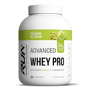 ripped up nutrition- whey pro trustified - 24gm protein - 0gm sugar- low carbs supplements powder digestive enzimes 18kg4lbs pistachio ice cream