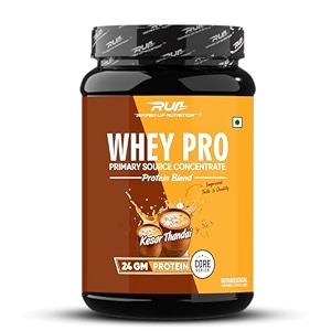 ripped up nutrition- whey pro trustified - 24gm protein - 0gm sugar- low carbs supplements powder digestive enzimes 907g 2lbs kesar thandai