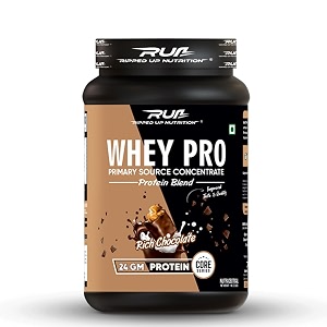 ripped up nutrition- whey pro trustified - 24gm protein - 0gm sugar- low carbs supplements powder digestive enzimes 907g 2lbs rich chocolate