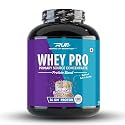 Ripped Up Nutrition- Whey Pro (TRUSTIFIED) - 24GM Protein - 0GM Sugar- Low Carbs Supplements Powder, Digestive Enzimes (907g (2lbs), Kesar Thandai)