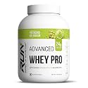 Ripped Up Nutrition- Whey Pro (TRUSTIFIED) - 24GM Protein - 0GM Sugar- Low Carbs Supplements Powder, Digestive Enzimes (1.8kg(4LBS), Pistachio Ice Cream)