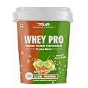 Ripped Up Nutrition- Whey Pro (TRUSTIFIED) - 24GM Protein - 0GM Sugar- Low Carbs Supplements Powder, Digestive Enzimes (1.81 kg(4LBS), Pistachio Ice Cream)