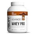 Ripped Up Nutrition- Whey Pro (TRUSTIFIED) - 24GM Protein - 0GM Sugar- Low Carbs Supplements Powder, Digestive Enzimes (1.81 kg (4LBS), Rich Chocolate)