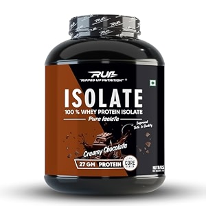 ripped up nutrition whey protein isolate  27g fast-absorbing proteinscoop  low carb amp fat for lean muscle growth  no fillers or maltodextrin  gmp certified creamy chocolate 18kg 4 lbs