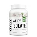 Ripped Up Nutrition Whey Protein Isolate | 27g Fast-Absorbing Protein/Scoop | Low Carb &amp; Fat for Lean Muscle Growth | No Fillers or Maltodextrin | GMP Certified (Coconut Ice Cream, 907 Gm (2lbs)