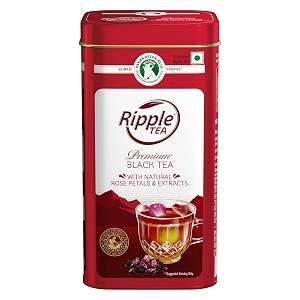 Ripple Premium Black Tea with Natural Rose