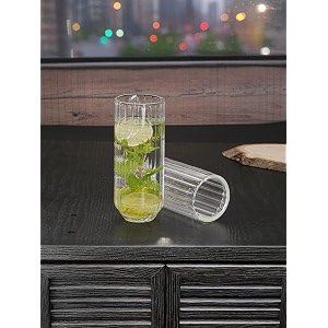 Ripple Wave Highball Glass Pack of 2
