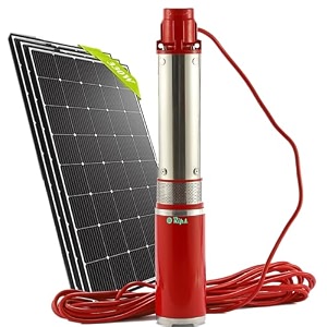 dc brush solar submersible water pump 900w solar panel not included 48v_97feet_12000lph
