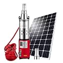 [RIPS RIYA] DC Brush Solar Submersible Water Pump (24V_132Feet_1000LPH-2)