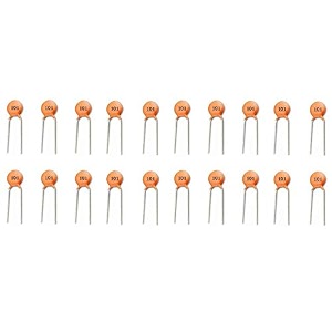 00001uf101pf100pf01nf 50v dip low voltage ceramic disc capacitor pack of 50pcs