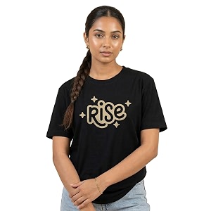 Rise Unisex Cotton T-Shirt - Stand Up