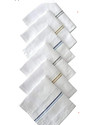 riseabove 6 ROOMAL WHITE CHCK [White] Handkerchief