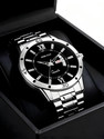 Rishox Elegant Quartz Watch For Men With