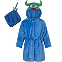 Rising Star Baby Toddler Robe Or Kids Robe for Girls and Boys - Kids &amp; Baby Bath Robe Spa Set with Washcloth or Slippers