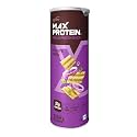 RiteBite Max Protein Chips Cream & Onion | With 20g Protein, 8g Fiber, Low Gi, Gluten Free, Made with Sorghum, Quinoa, Oats, Ragi | No Preservatives, 100% Vegetarian Healthy Protein Snack, 120g