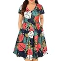 RITERA Plus Size Dresses for Curvy Women