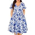 RITERA Plus Size Dresses for Curvy Women
