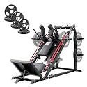 RitFit Gazelle Pro 3-in-1 Leg Press &amp; Hack Squat Machine, 2000LB Capacity