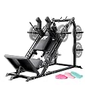 RitFit Gazelle Pro 3-in-1 Leg Press &amp; Hack Squat Machine, 2000LB Capacity