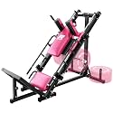 RitFit Leg Press Hack Squat Machine with Linear Bearing, 1200LB Capacity