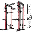 RitFit M1 Pro Smith Machine Cable Crossover Power Cage Home Gym