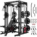 RITFIT M2 Pro 3D Smith Machine Home Gym with 286LB Built-in Weight Stack