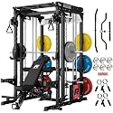 RITFIT M2 Pro 3D Smith Machine Home Gym with 286LB Built-in Weight Stack