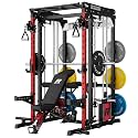 RITFIT M2 Pro 3D Smith Machine Home Gym with 286LB Built-in Weight Stack