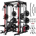RITFIT M2 Pro 3D Smith Machine Home Gym with 286LB Built-in Weight Stack