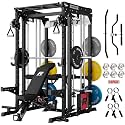 RITFIT M2 Pro 3D Smith Machine Home Gym with 286LB Built-in Weight Stack